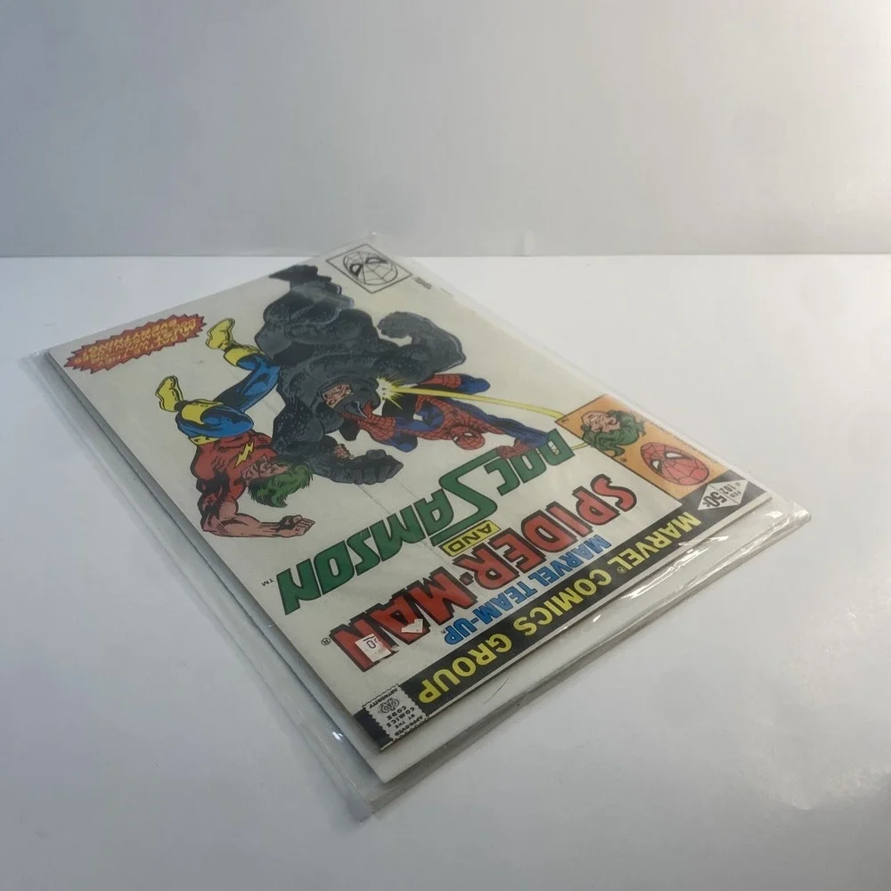 Marvel Team-Up #102 1980 Spider-Man and Doc Samson‎ + The Nam #1. VERY GOOD!